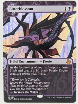 Bitterblossom Wilds of Eldraine: Enchanting Tales Regular - Image 1