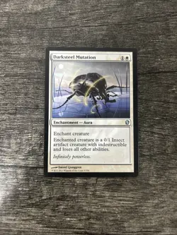 MTG 1x Darksteel Mutation x1 LP Commander 2013 - Image 1