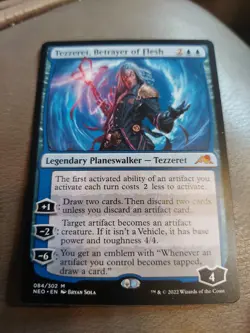 Tezzeret, Betrayer of Flesh Kamigawa: Neon Dynasty Regular - Image 1
