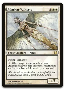 Adarkar Valkyrie #1 (LP) Modern Masters MMA Magic MTG - Image 1