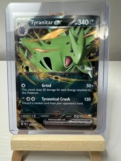 2025 Pokemon Tyranitar Ex 064/131 Holo- Prismatic Evolutions (B) - Image 1