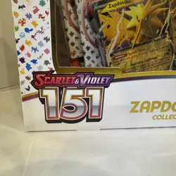 Pokemon TCG Scarlet & Violet 151 Zapdos EX Collection Box Free Shipping - Image 4
