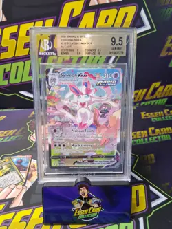 SYLVEON VMAX Evolving Skies Alt Art Holo #212 BGS 9.5 Gem Mint Pokemon - Image 1