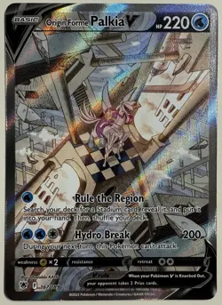 2022 Pokemon SWSH Astral Radiance Origin Forme Palkia V #167/189 - Image 1