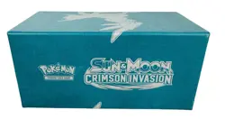 POKEMON SUN AND MOON CRIMSON INVASION BOOSTER BOX EMPTY Green - Image 5
