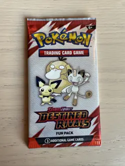 1x Pokemon Scarlet & Violet Destined Rivals Fun Booster Pack Factory Sealed - Image 1