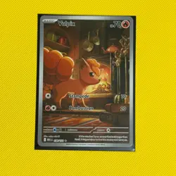 Vulpix IR Full Art 138/132 Me01: Mega Evolution Holo POKEMON NEAR MINT - Image 1
