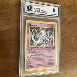 Pokemon Mewtwo TCG Black Star Promos Wizards of the Coast - Image 3