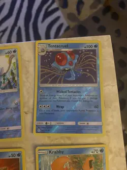 Lot 23 Water Reverse Holo Pokemon Brionne Sun And Moon Squirtle Tentacruel NM - Image 2