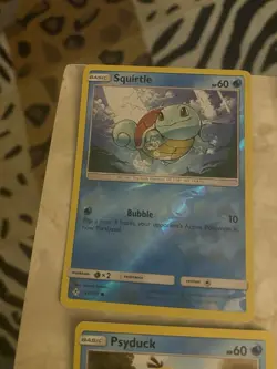 Lot 23 Water Reverse Holo Pokemon Brionne Sun And Moon Squirtle Tentacruel NM - Image 5