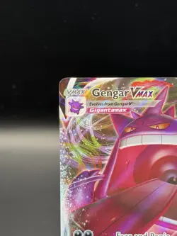 Pokemon Sword & Shield Fusion Strike Gengar VMAX 157/264 Holo Ultra Rare - Image 2