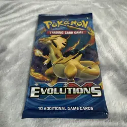 Pokemon XY Evolutions Booster Pack - Charizard Artwork - Sealed! - Image 1