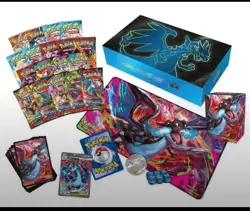 *CONFIRMED PRESALE* Pokemon Mega Charizard X ex Ultra-Premium Collection Box - Image 1