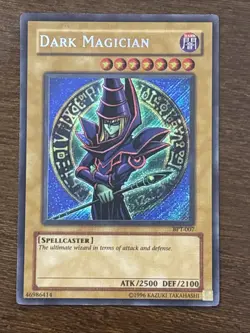Dark Magician BPT-007 Limited Edition Secret Rare MP (marker Writing On Back) - Image 1