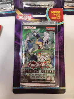 Lot Of 12 Yu-Gi-Oh! Legendary Duelists Synchro Storm Lite Edition Booster Packs - Image 2