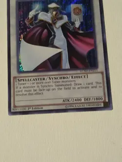 Yugioh!! T.G. Hyper Librarian LC5D-EN211 Secret 1st Ed NM - Image 2