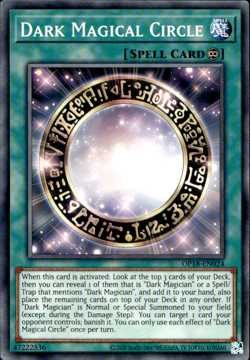 DARK MAGICAL CIRCLE OP18-EN024 COMMON YuGiOh - Image 1