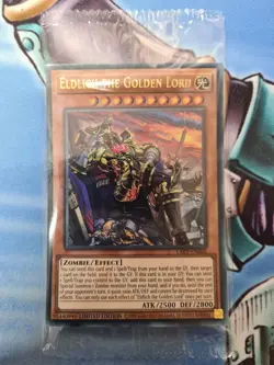 ELDLICH THE GOLDEN LORD LART-EN066 ULTRA RARE LOST ART YUGIOH - SEALED - Image 1