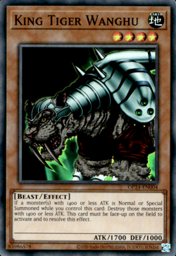KING TIGER WANGHU OP24-EN004 SUPER RARE LP YuGiOh - Image 1