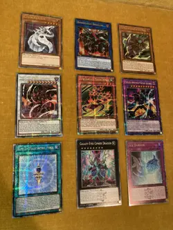 Yu-Gi-Oh! 15 CARD LOT, NO DUPLICATES R/SR/UR/SECRET/QUARTER CENTURY READ DESCRIP - Image 1