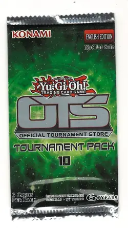 YU-GI-OH! OTS TOURNAMENT PACK 10 NEW MINT SEALED BOOSTER PACK - Image 1