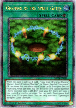 Opening of the Spirit Gates MP24-EN019 Quarter Century Secret Rare 1st Ed Yugioh - Image 1