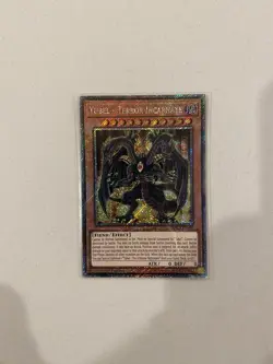 Yugioh Yubel - Terror Incarnate RA03-EN190 Platinum Secret Rare 1st Ed NM - Image 1