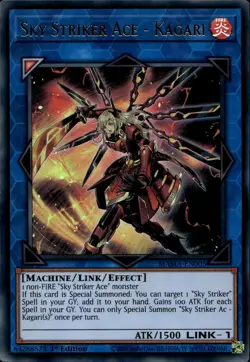Sky Striker Ace - Kagari 1st Ed Ultra Rare MAMA-EN005 Yu-Gi-Oh! - Image 1