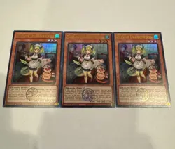 yugioh parlor dragonmaid emblazoned ultra rare 3x blmm-en060 blmm - Image 1