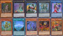 Yugioh Sylvan Plant Deck - Orea Alsei Princessprite Sagequoia Charity - Image 1