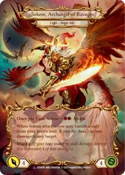 Flesh and Blood FAB Figment of Ravages / Sekem, Archangel of Ravages (Marvel) NM - Image 1