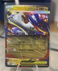 Mega Latias ex - MEP 011 - Mega Evolutions Black Star Promo Pokemon Card - NM - Image 1