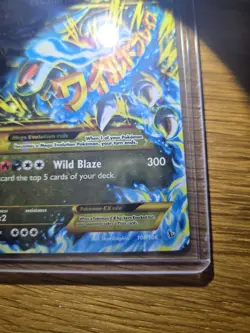 Mega M Charizard EX 108/106 Secret Rare XY Flashfire Holo Pokemon Card NM - Image 5