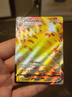 Pokemon TCG: Sword & Shield Promo Cards Pikachu VMAX SWSH286 - Near Mint - Image 1