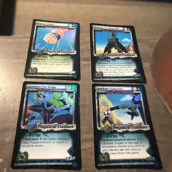 DRAGON BALL Z 23 CARD FOIL LIMITED CELL GAMES GOHAN'S KICK SAIYAN TRIPLE DBZ CCG - Image 3