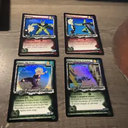 DRAGON BALL Z 23 CARD FOIL LIMITED CELL GAMES GOHAN'S KICK SAIYAN TRIPLE DBZ CCG - Image 5