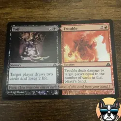 Magic the Gathering MTG: Toil & Trouble- Foil/NM/LP- 133&135/156- Dragon's Maze - Image 1