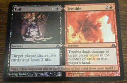 Magic the Gathering MTG: Toil & Trouble- Foil/NM/LP- 133&135/156- Dragon's Maze - Image 3