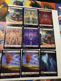 Magic the Gathering basic full art lands Final Fantasy Outlaws of Thunder... - Image 5