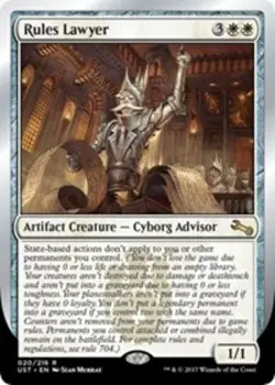 Rules Lawyer NM, English MTG Unstable - Image 1