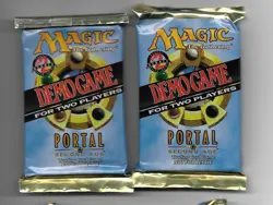 2 PORTAL Second Age Demo Game Two Player Magic the Gathering MTG Factory Sealed - Image 1