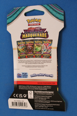 POKEMON SCARLET & VIOLET TWILIGHT MASQUERADE BOOSTER PACK - Image 4