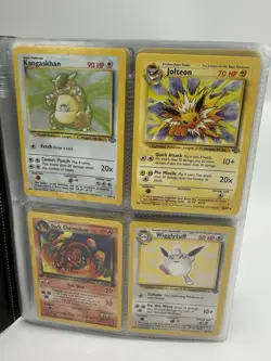 Pokemon 1999 Official TCG Nintendo WOTC Vintage Binder With Rare cards - Image 1