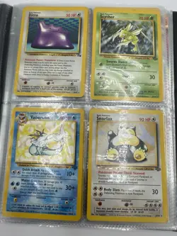 Pokemon 1999 Official TCG Nintendo WOTC Vintage Binder With Rare cards - Image 4