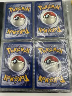 Pokemon 1999 Official TCG Nintendo WOTC Vintage Binder With Rare cards - Image 5