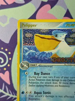 Pokemon TCG EX Deoxys Pelipper 21/107 Reverse Holo Near Mint - Image 2