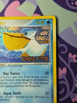 Pokemon TCG EX Deoxys Pelipper 21/107 Reverse Holo Near Mint - Image 3