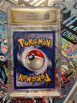 1999 Pokemon Base Set Shadowless Charizard Holo 4/102 PGC 8 Near Mint - Mint - Image 3