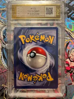 1999 Pokemon Base Set Shadowless Charizard Holo 4/102 PGC 8 Near Mint - Mint - Image 4