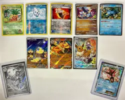 Pokemon Lot Of 10 Cards! (Modern/Vintage Mix) Mint - Image 1